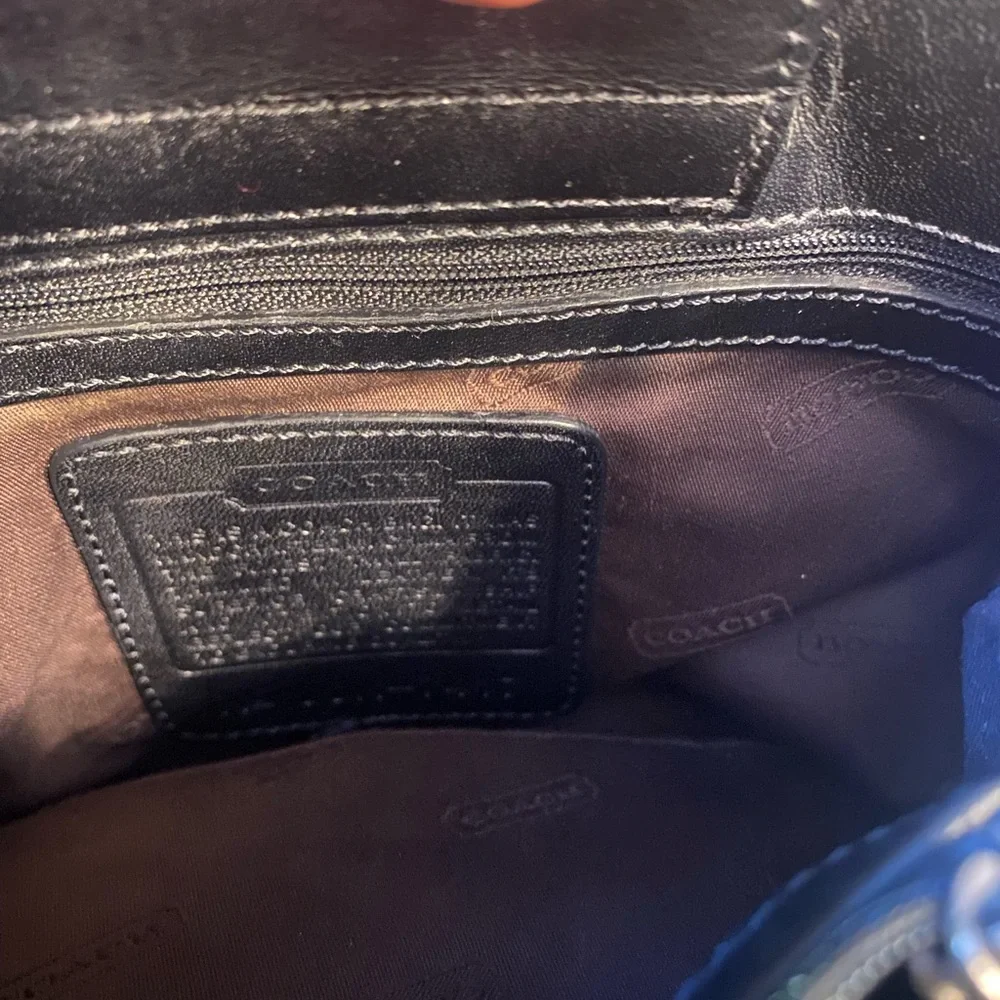 Coach sleek handbag